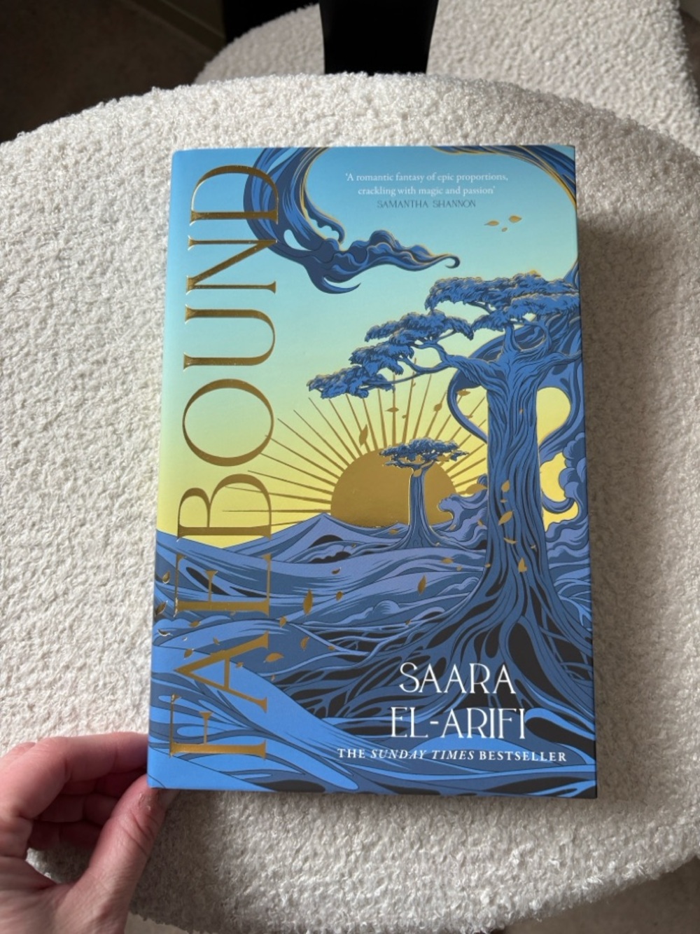 Saara El-Arifi FaeBound Hardcover Fairyloot Edition Signed by Author